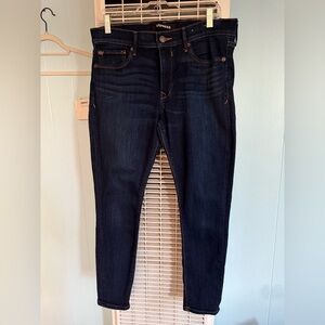 Express stretch size 10 mid rise legging Jeans